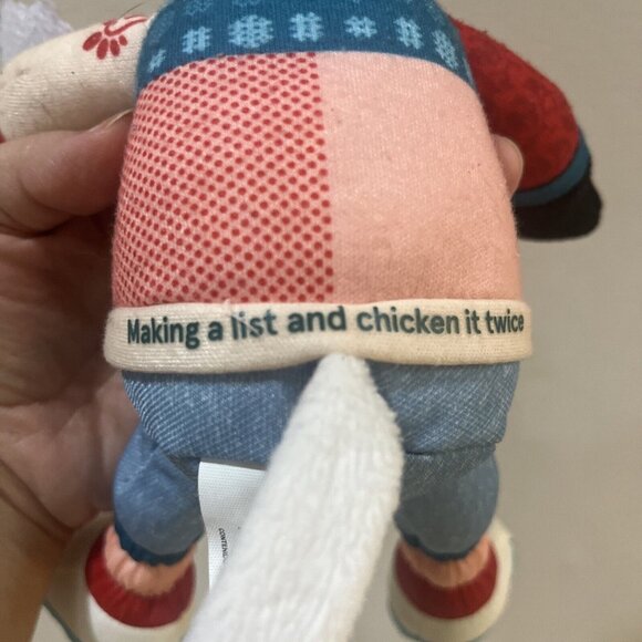 Chick-fil-A Christmas 2023 Plush Cow 🎄 Doll Toy Chikin 7" LIMITED EDITION - Picture 4 of 10